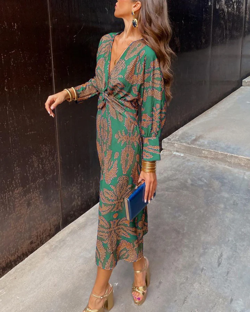 Women's Dress | Twist Front Waist