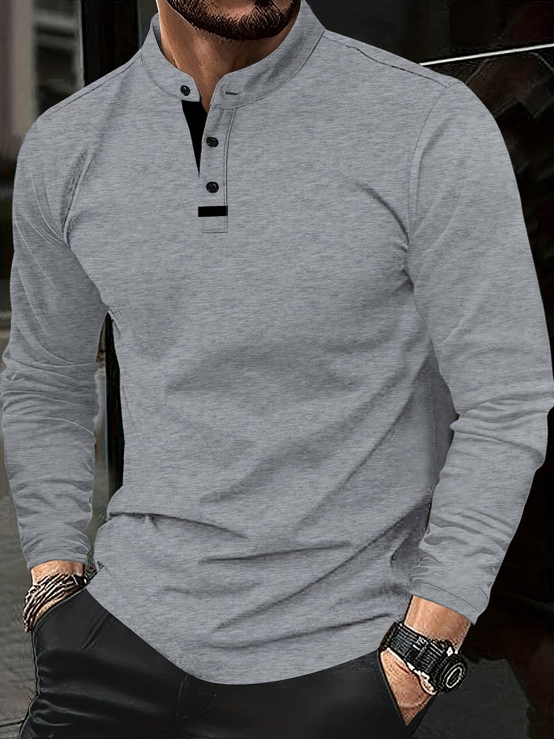 Douglas | Refined Long-Sleeve Henley