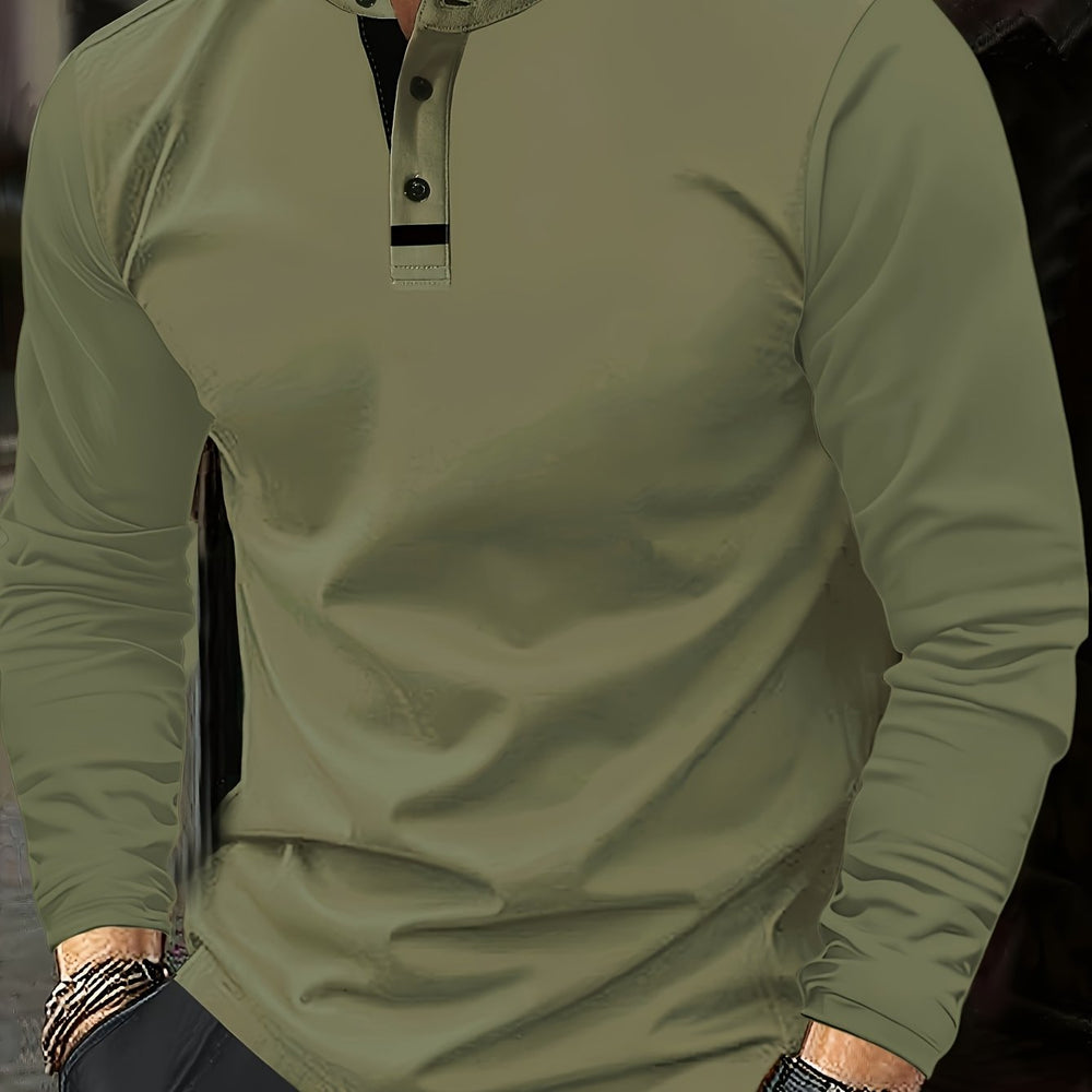 Douglas | Refined Long-Sleeve Henley