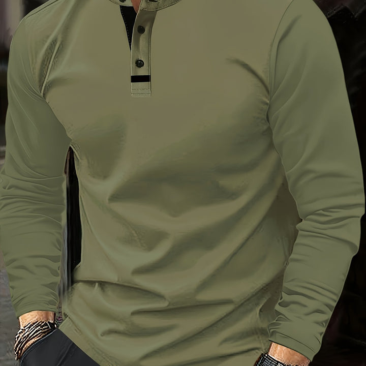 Douglas | Refined Long-Sleeve Henley