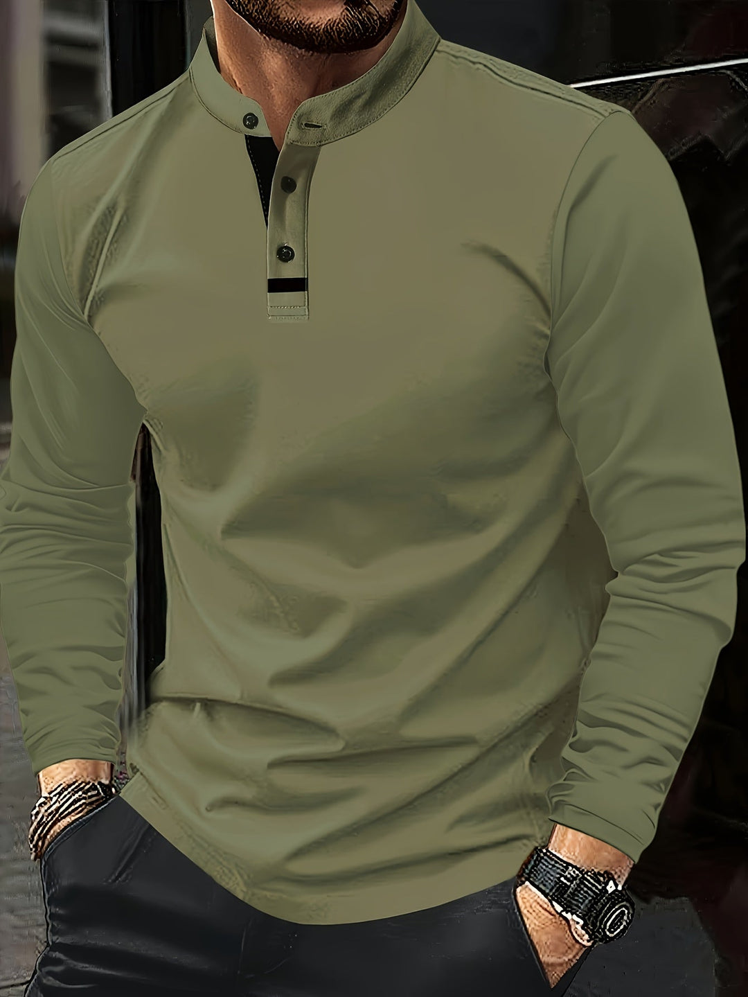 Douglas | Refined Long-Sleeve Henley