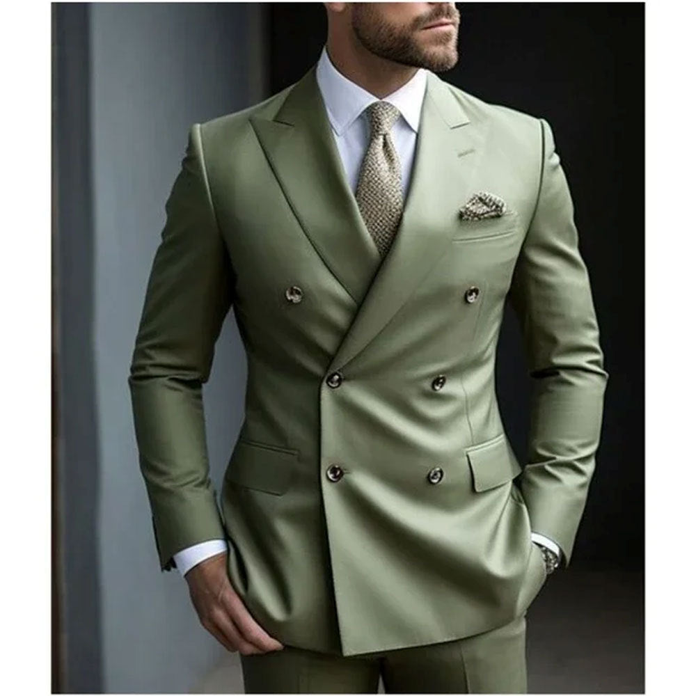 Dudley | Double-Breasted Tailored Suit