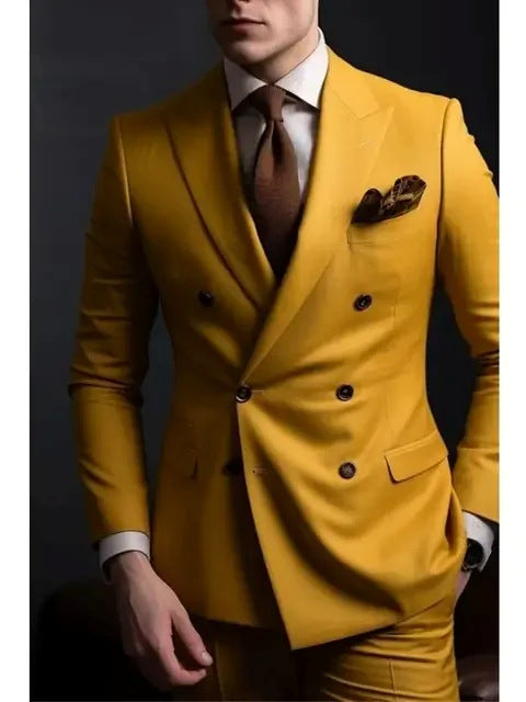 Dudley | Double-Breasted Tailored Suit