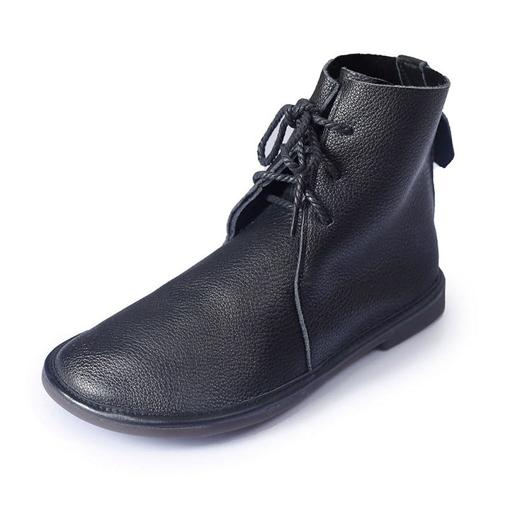 Boots For Women | Lace-Up Flat Sole
