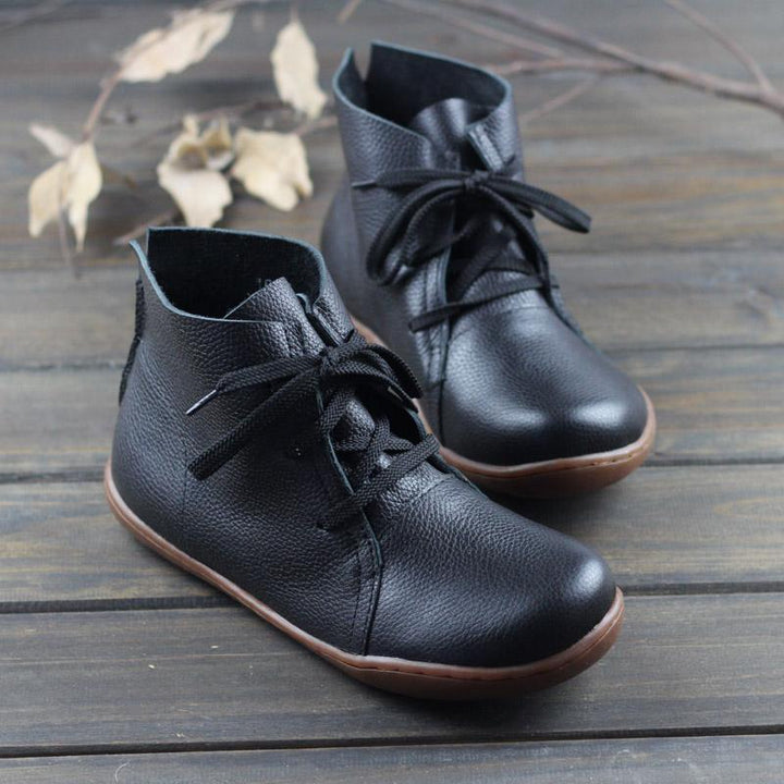 Boots For Women | Flat Sole Lace-Up
