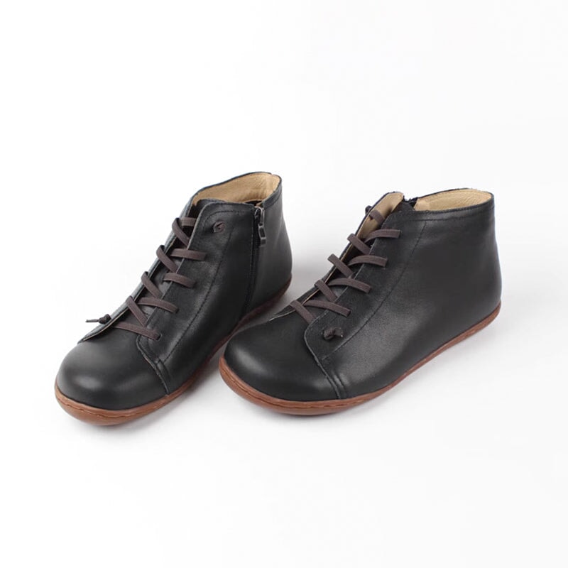 Boots for Women | Side Zipper Flat