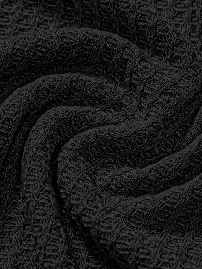 Men’s Polo Shirt | Solid Textured Design