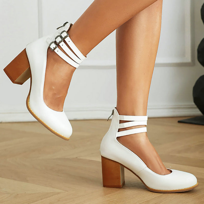 Heels For Women | Adjustable Buckle Closure