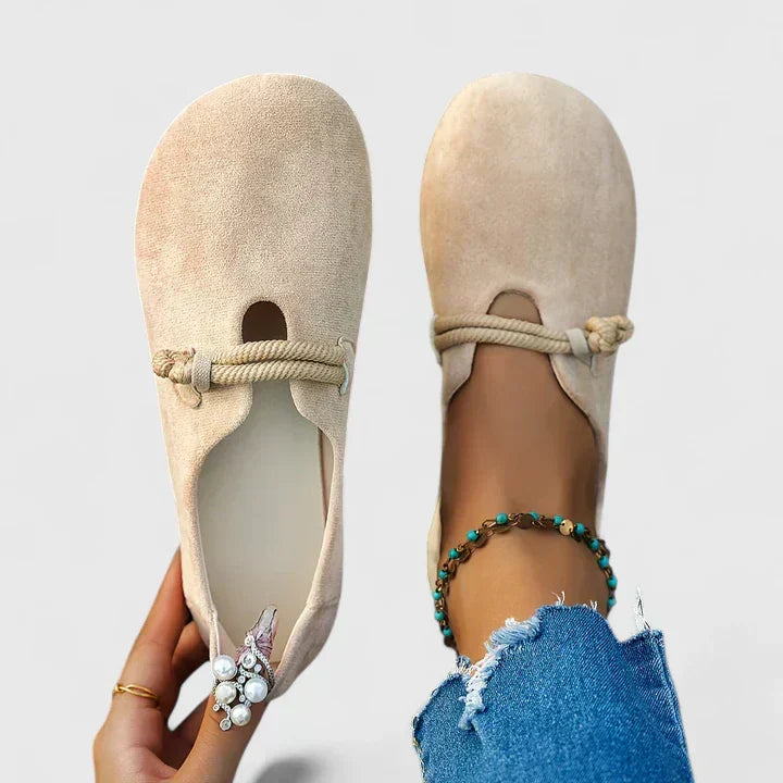 Loafers for Women | Strap Detail Round Toe