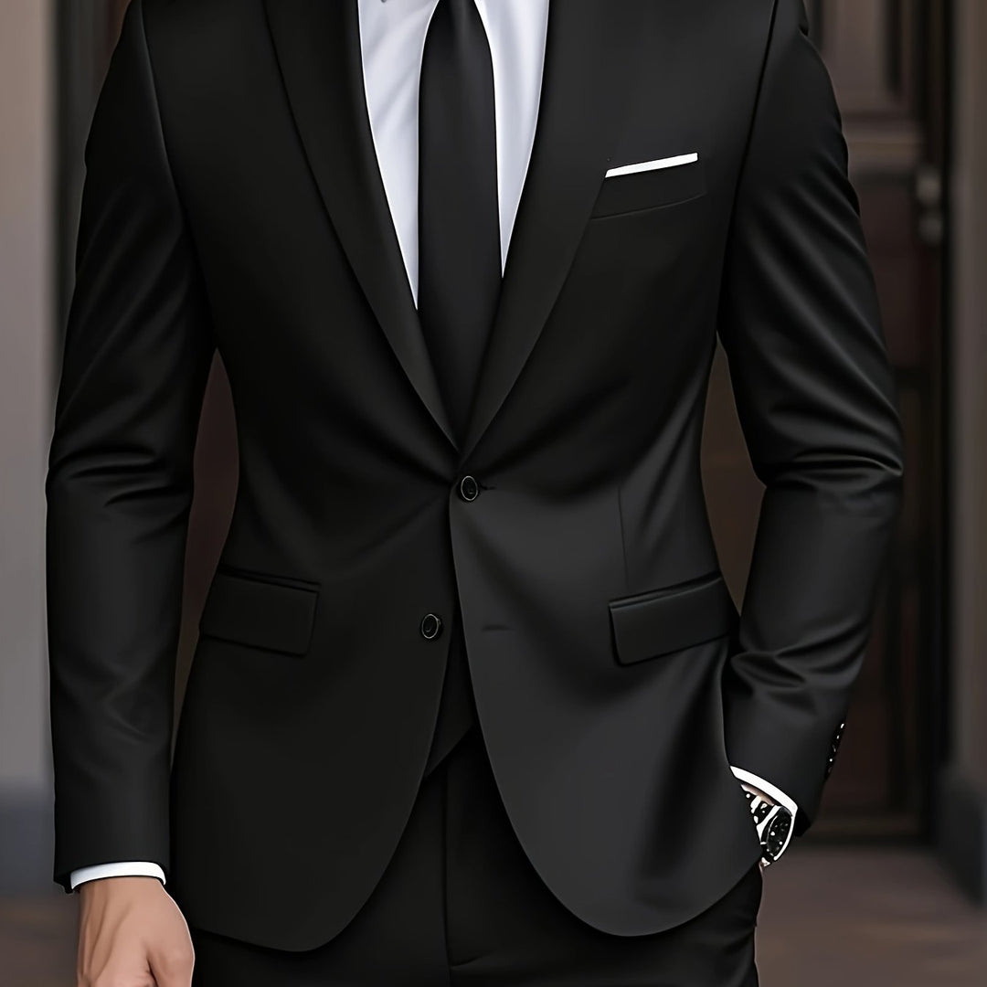Men’s Two-Piece Suit | Single Breasted Notch Lapel
