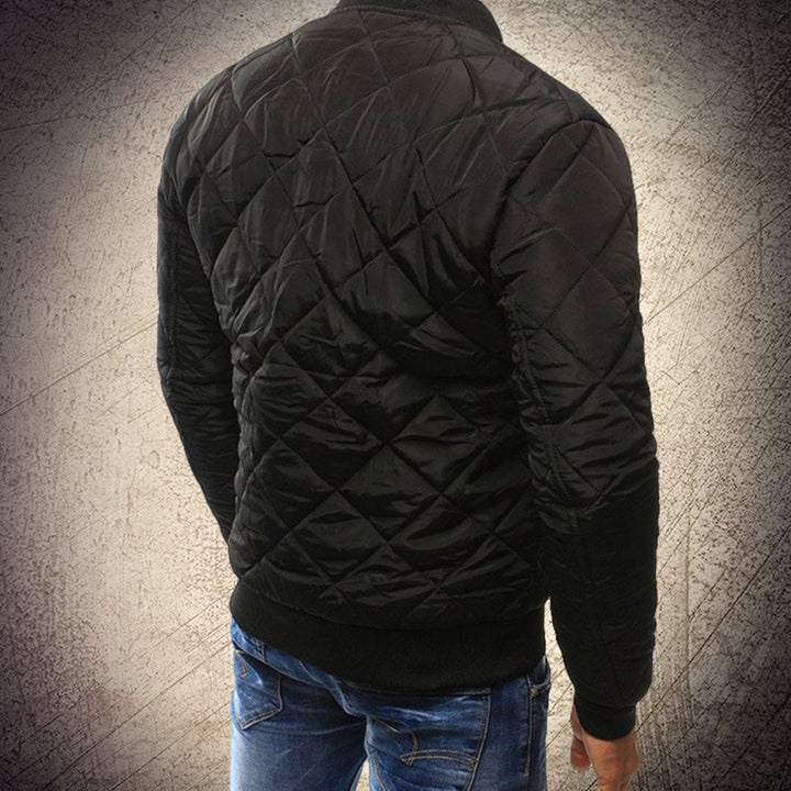 Errol | Men's Quilted Lightweight Zip-Up Bomber Jacket