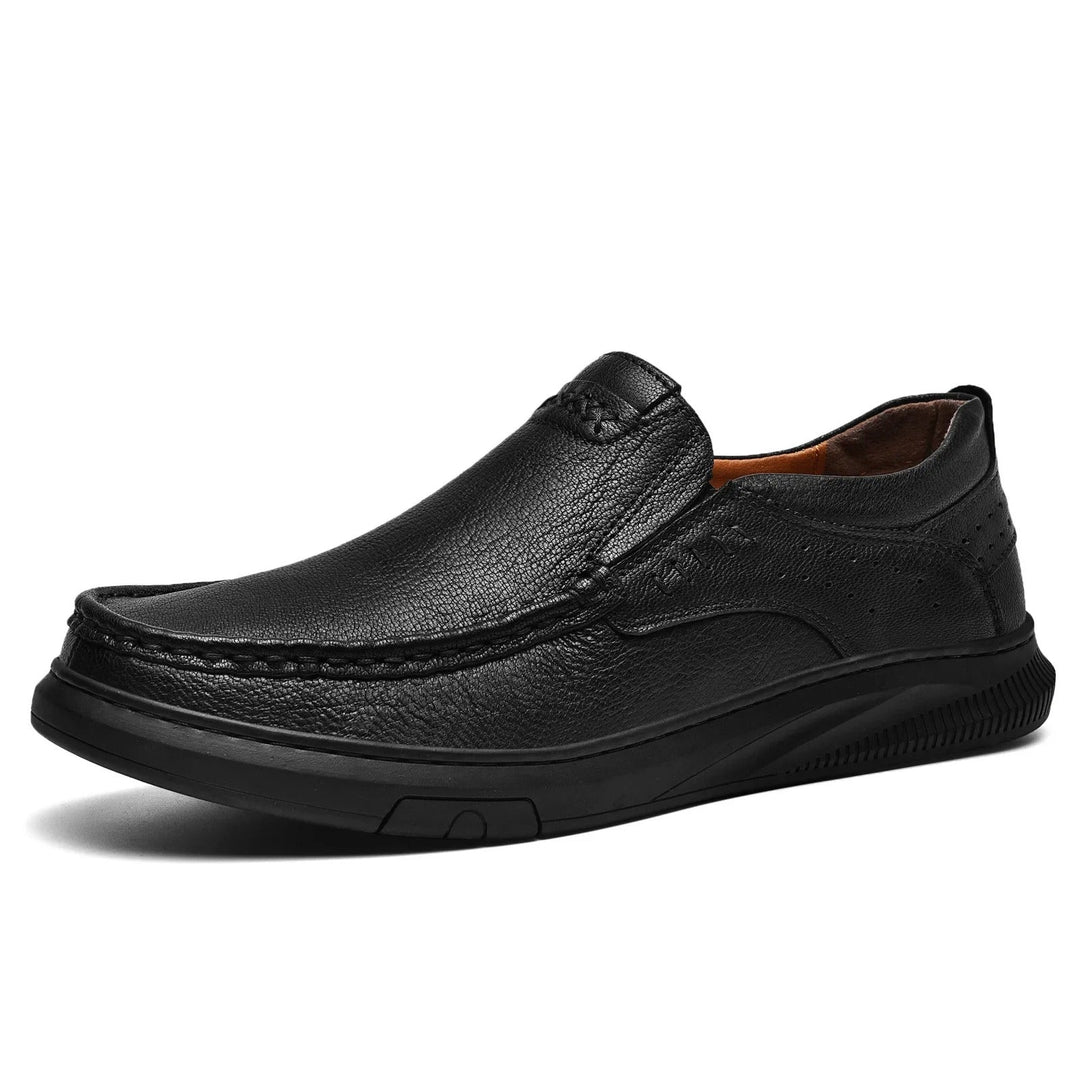 Men's Slip on Shoes | Low-Cut Stitched Upper
