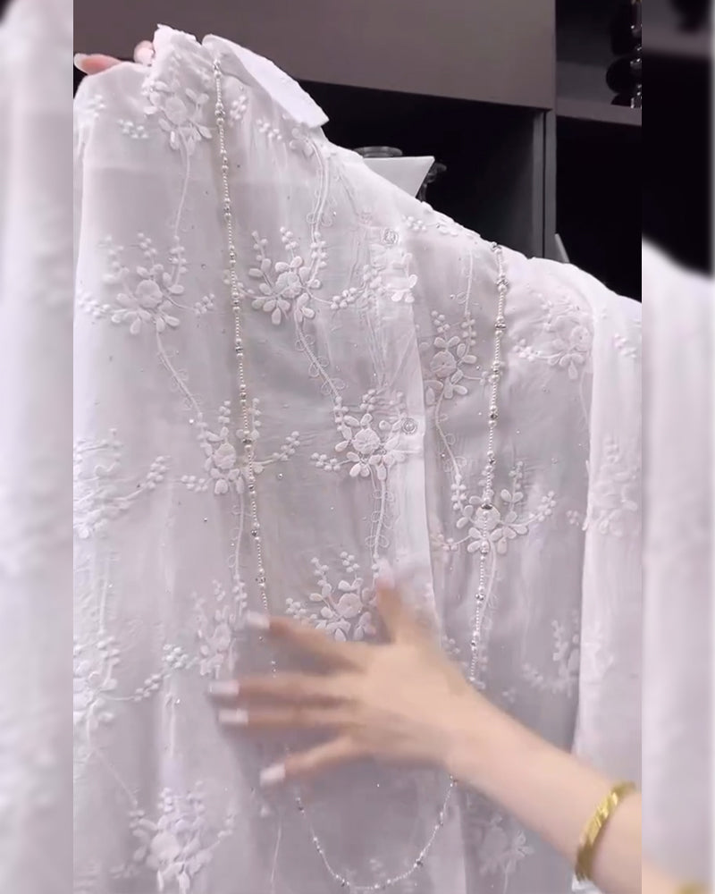 Women's Blouse | Embroidered Floral