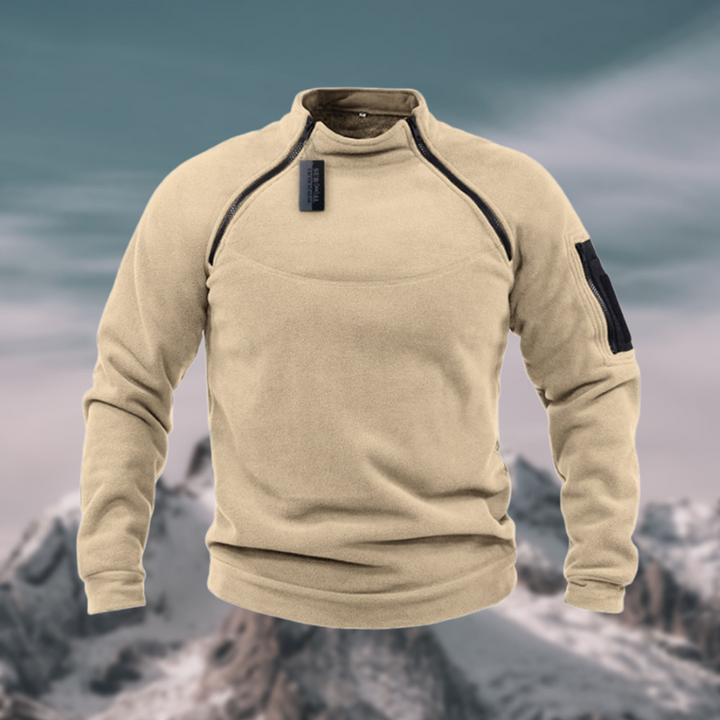 Fabian | Stand-Collar Quarter-Zip Pullover