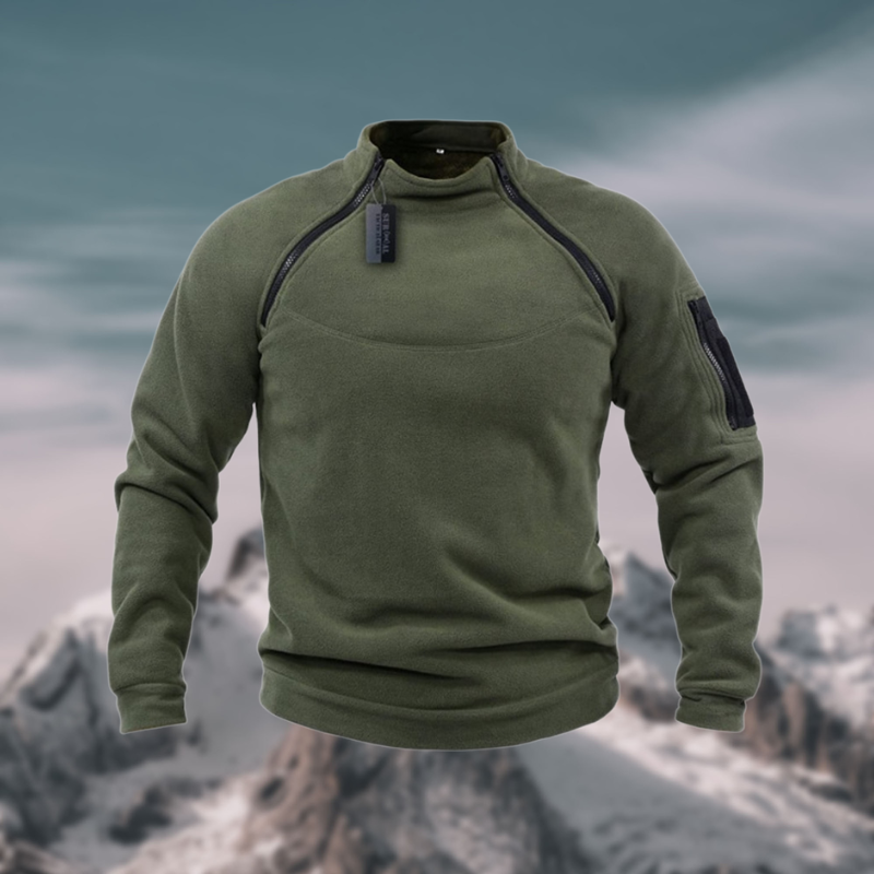 Fabian | Stand-Collar Quarter-Zip Pullover
