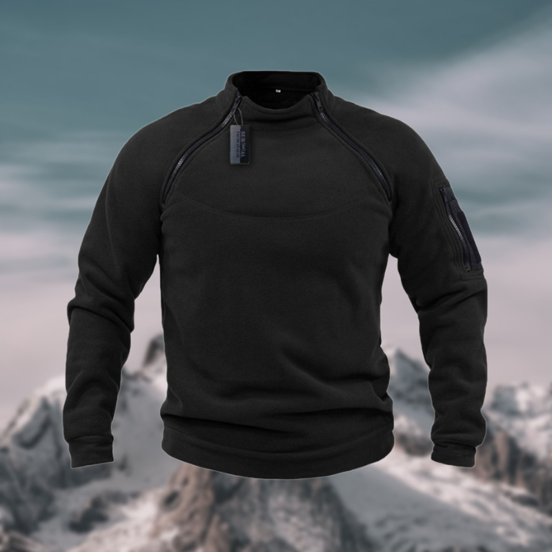 Fabian | Stand-Collar Quarter-Zip Pullover