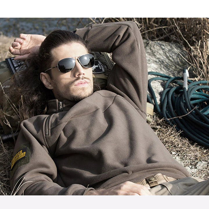 Fabian | Stand-Collar Quarter-Zip Pullover