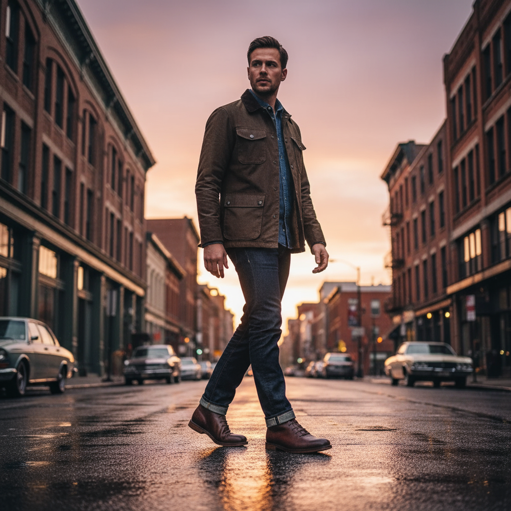 Men's Slip on Shoes | Minimal Lace-Up Ankle