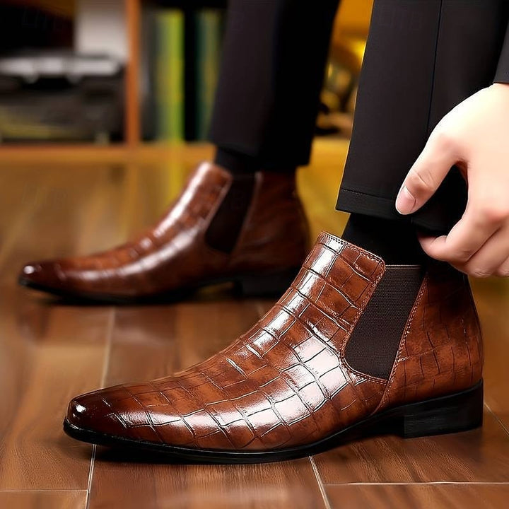 Gaston | Refined Slip-On Chelsea Boots