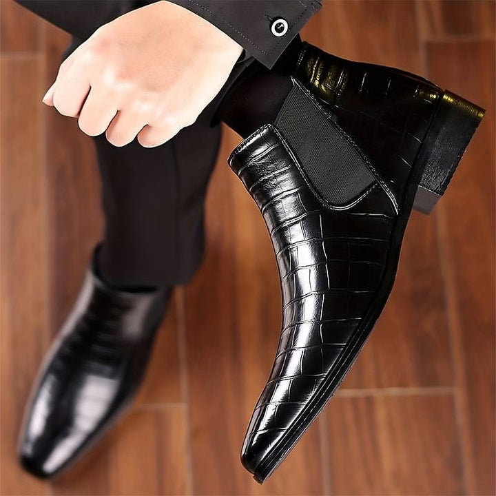 Gaston | Refined Slip-On Chelsea Boots