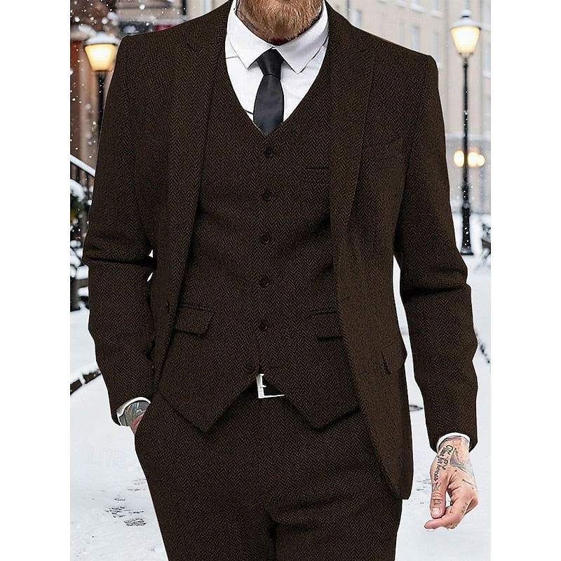Gaston | Refined Three-Piece Suit Set