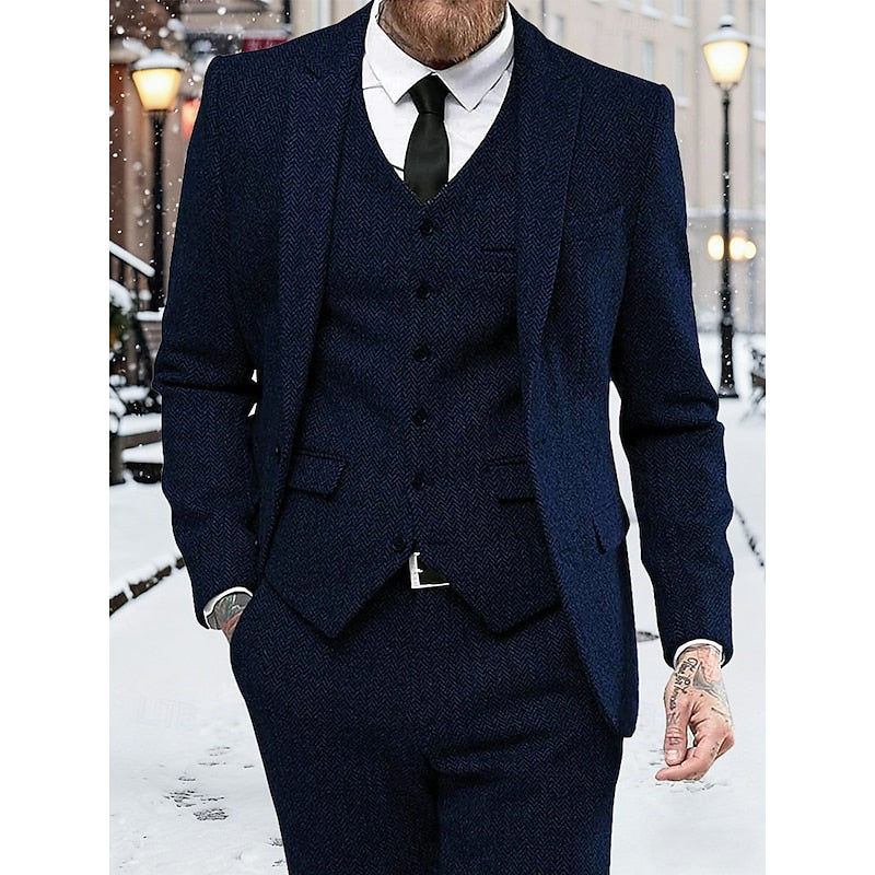 Gaston | Refined Three-Piece Suit Set