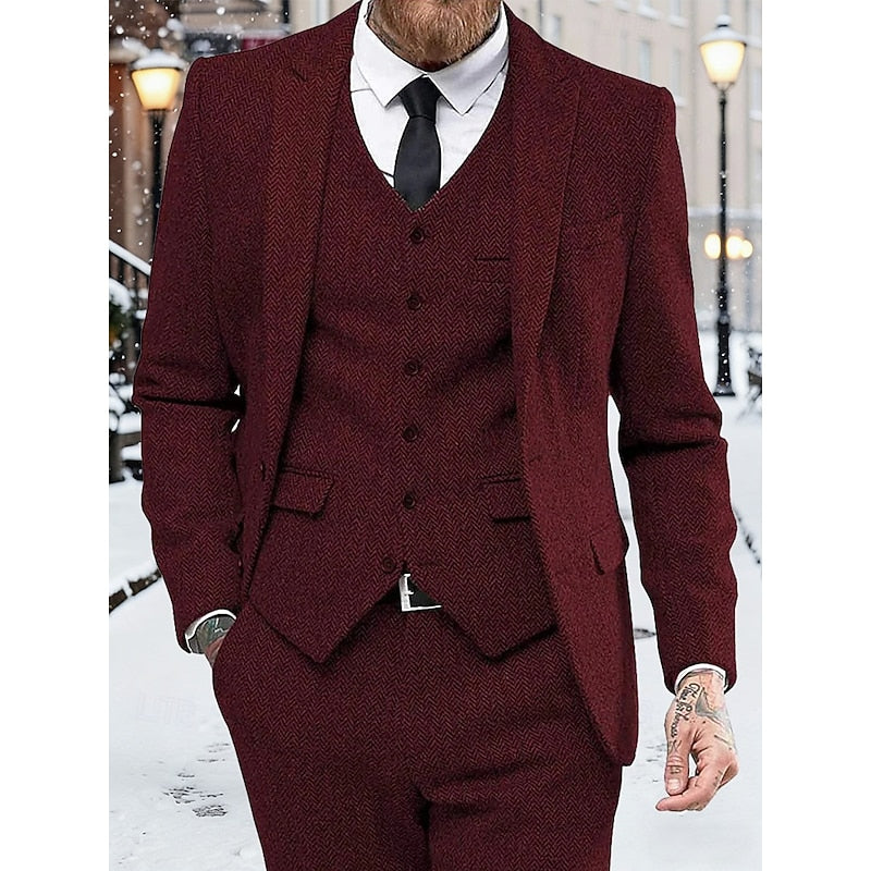 Gaston | Refined Three-Piece Suit Set
