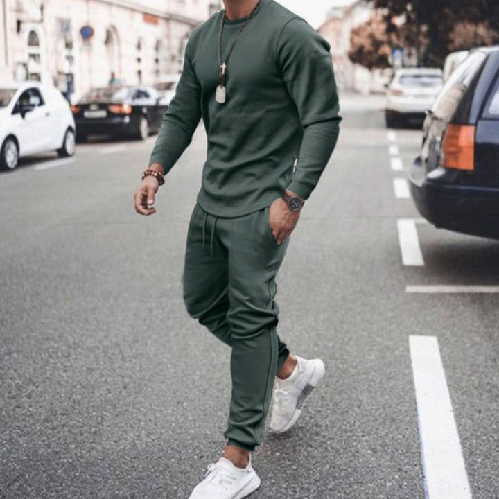 George | Men's Casual Long-Sleeve Two Piece Tracksuit Jogger Set