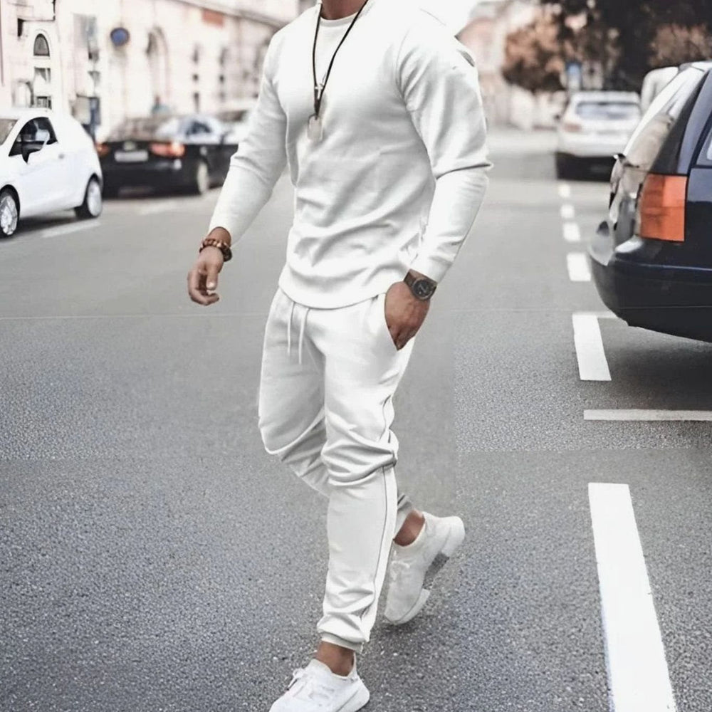 George | Men's Casual Long-Sleeve Two Piece Tracksuit Jogger Set