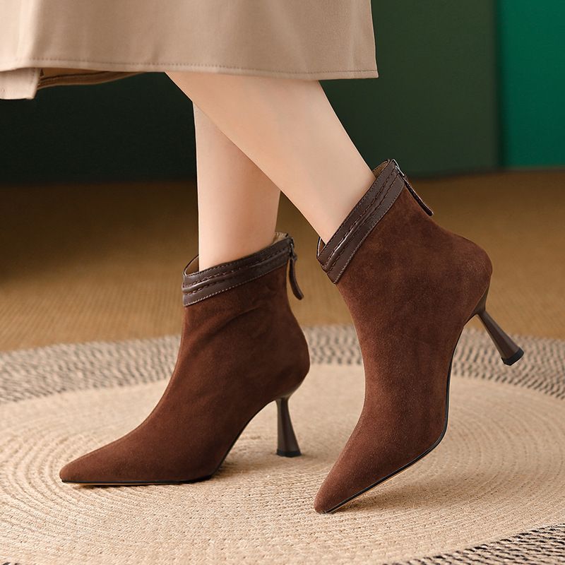 Boots For Women | Pointed Toe Slim Fit