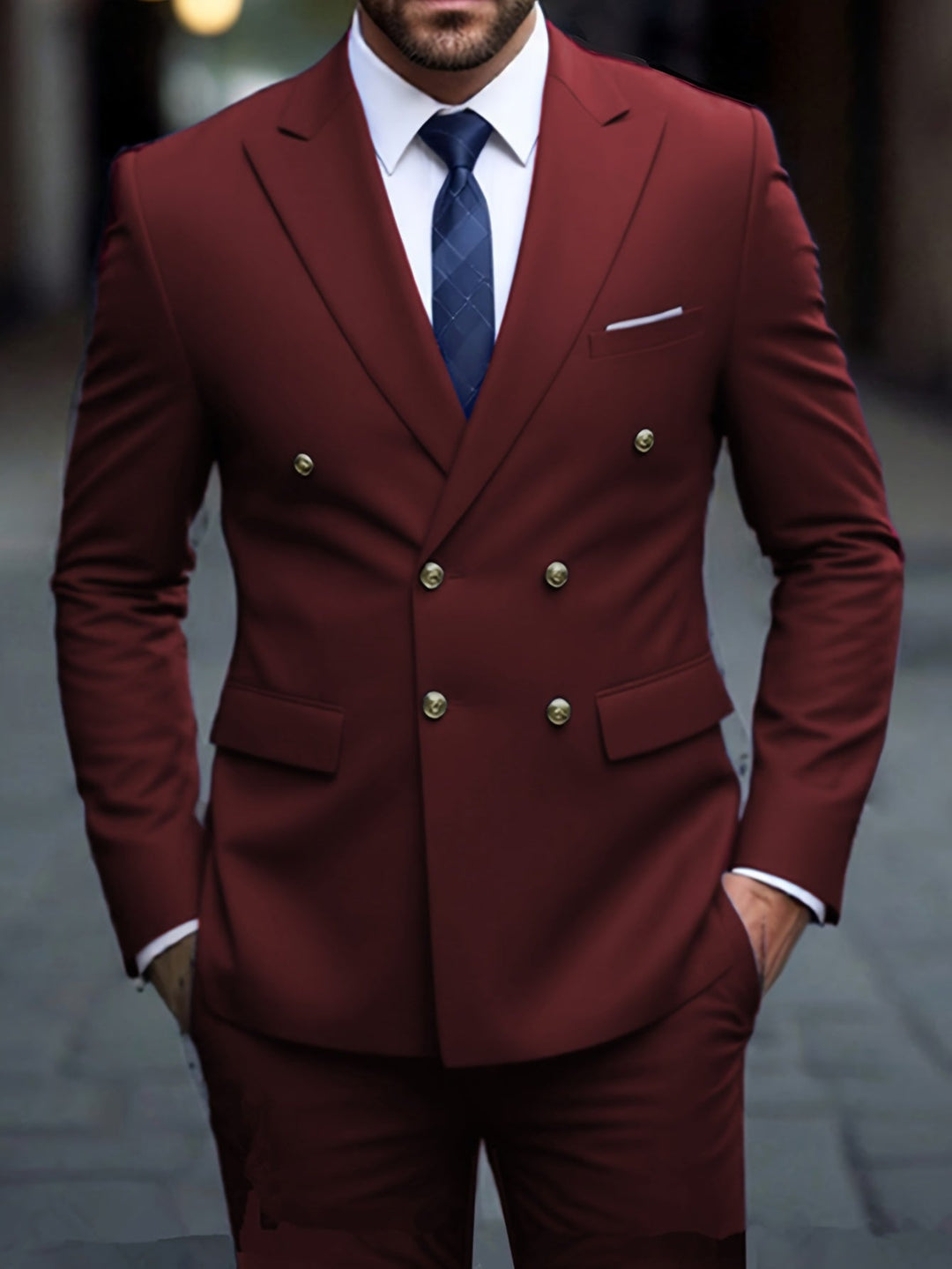 Gideon | Double-Breasted Tailored Suit