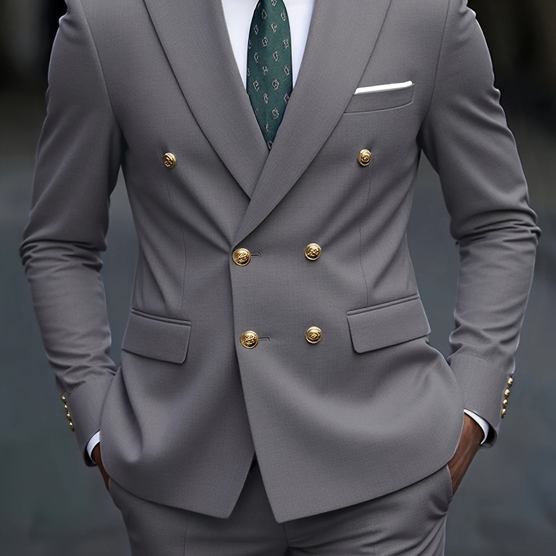 Gideon | Double-Breasted Tailored Suit
