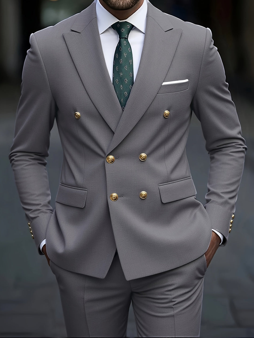 Gideon | Double-Breasted Tailored Suit