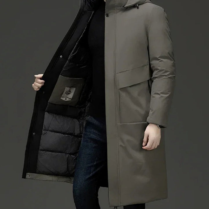 Gilbert | Men's Insulated Hooded Long Puffer Winter Coat