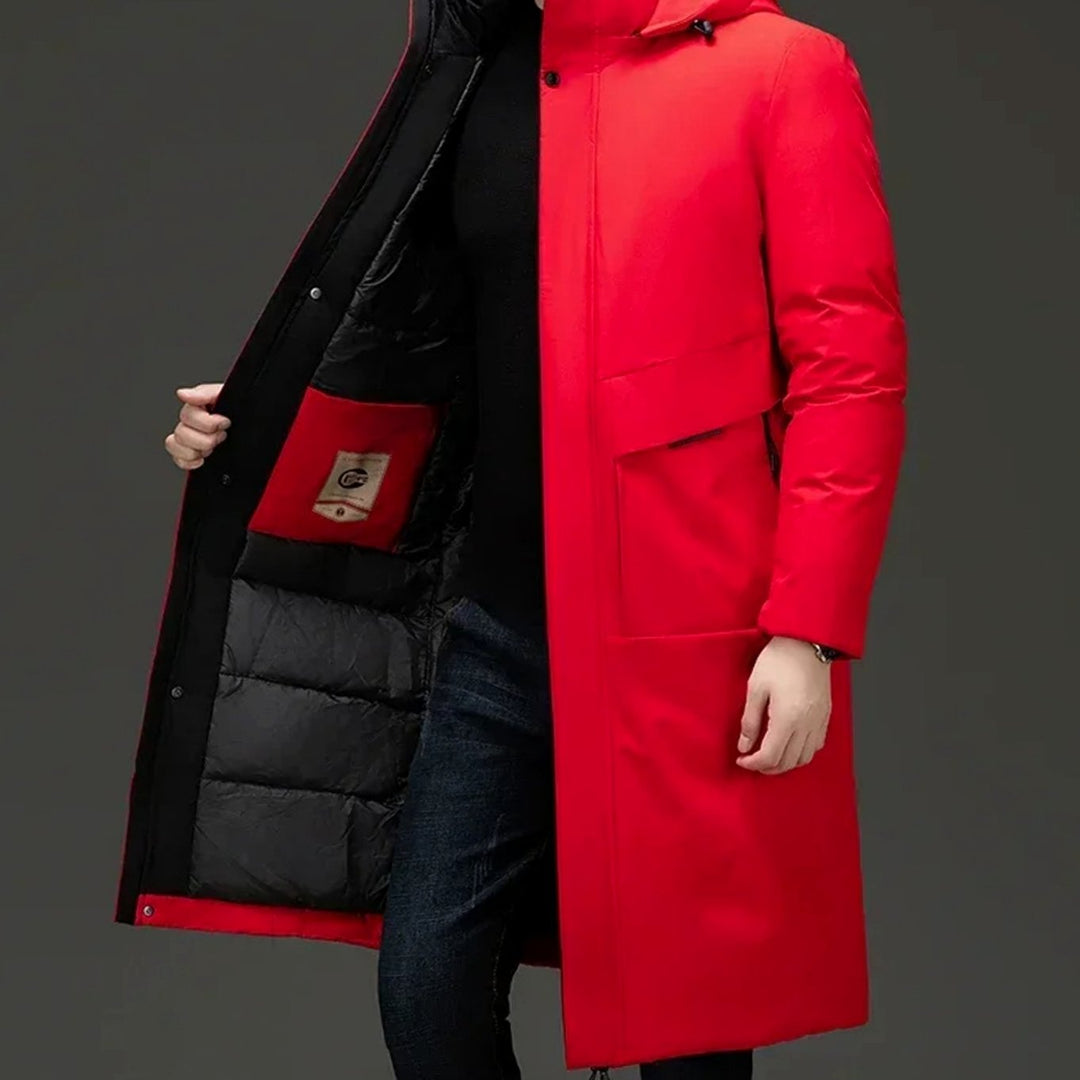 Gilbert | Men's Insulated Hooded Long Puffer Winter Coat
