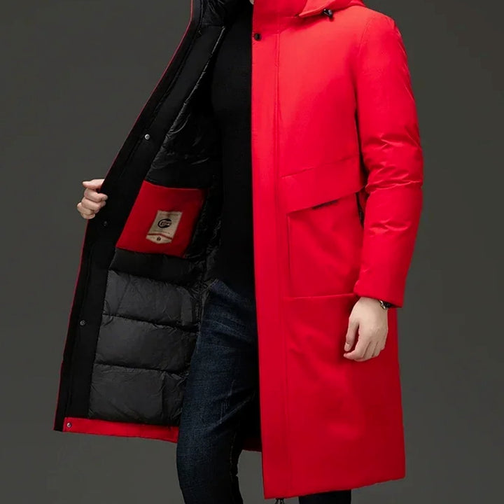 Gilbert | Men's Insulated Hooded Long Puffer Winter Coat
