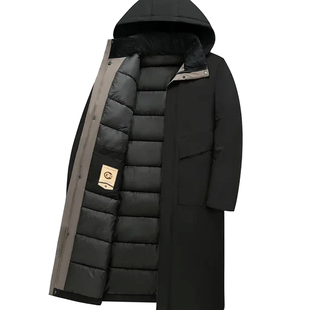 Gilbert | Men's Insulated Hooded Long Puffer Winter Coat