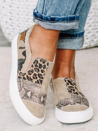 Loafers for Women | Patchwork Style Slip-On