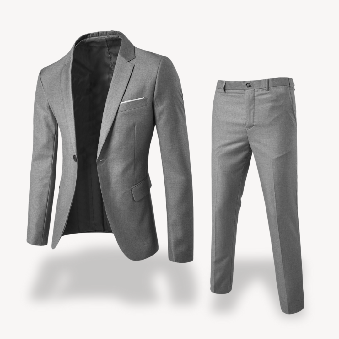 Men's Two-Piece Suit | Formal Slim-Fit