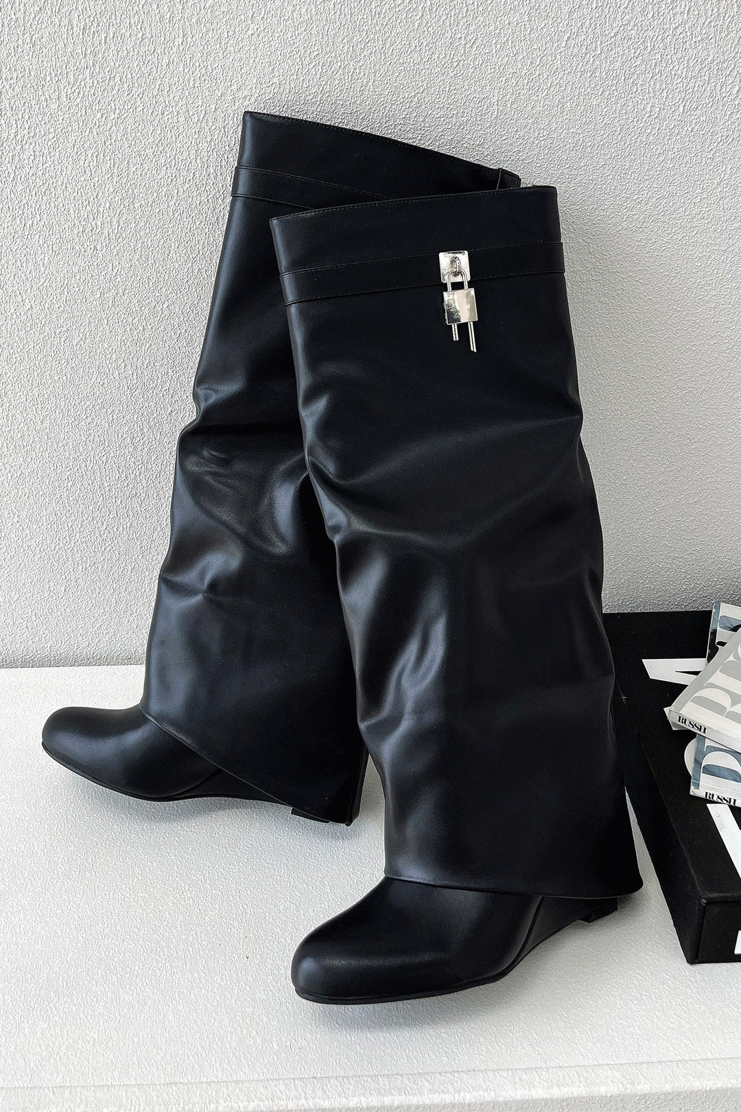 Boots For Women | Knee-High Low Heel