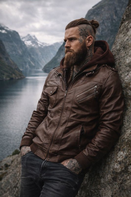 Men's Jacket | Zip-Up Hooded