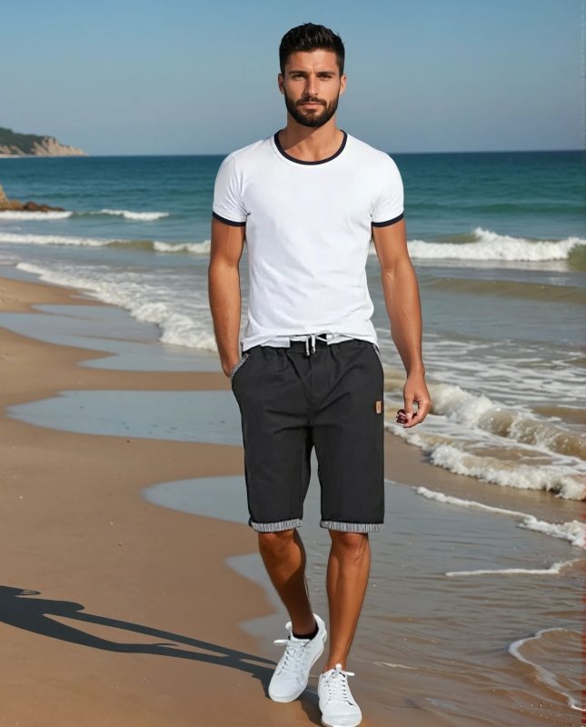 Men’s Shorts | Knee Length Drawstring
