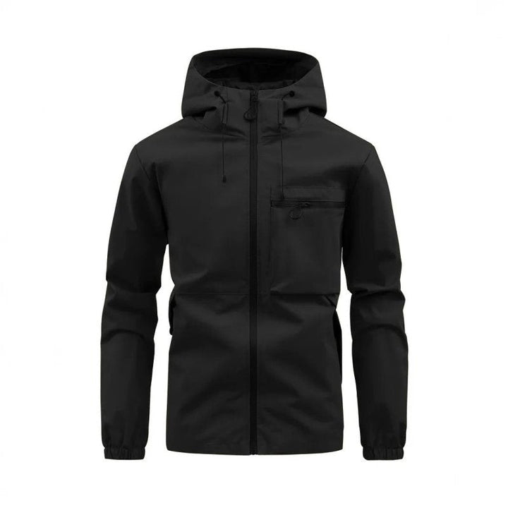 Men's Jacket | Zip-Up Detachable Hood