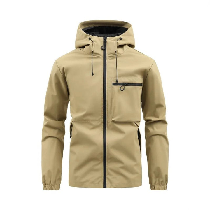 Men's Jacket | Zip-Up Detachable Hood