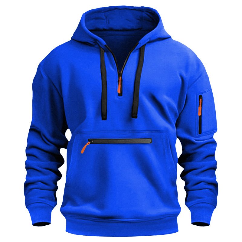 Men's Hoodie | Half Zip Pullover