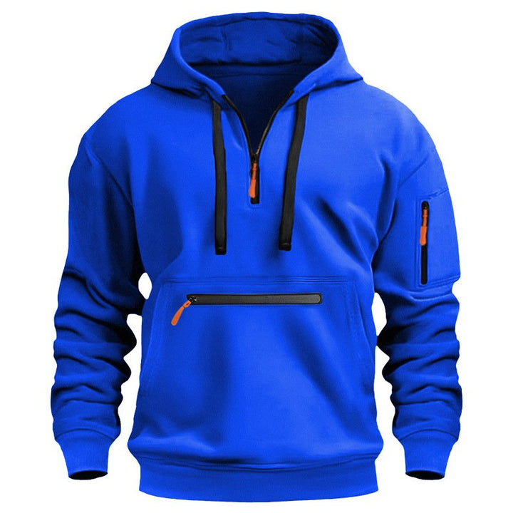 Men's Hoodie | Half Zip Pullover