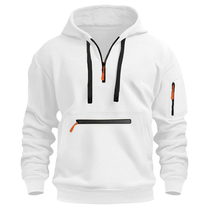 Men's Hoodie | Half Zip Pullover