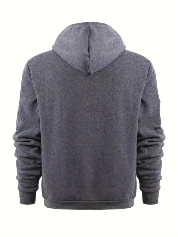 Men's Hoodie | Half Zip Pullover