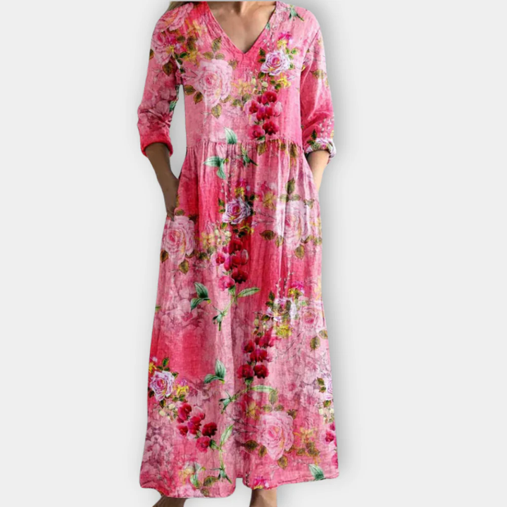Women’s Dress | Floral Print Surface
