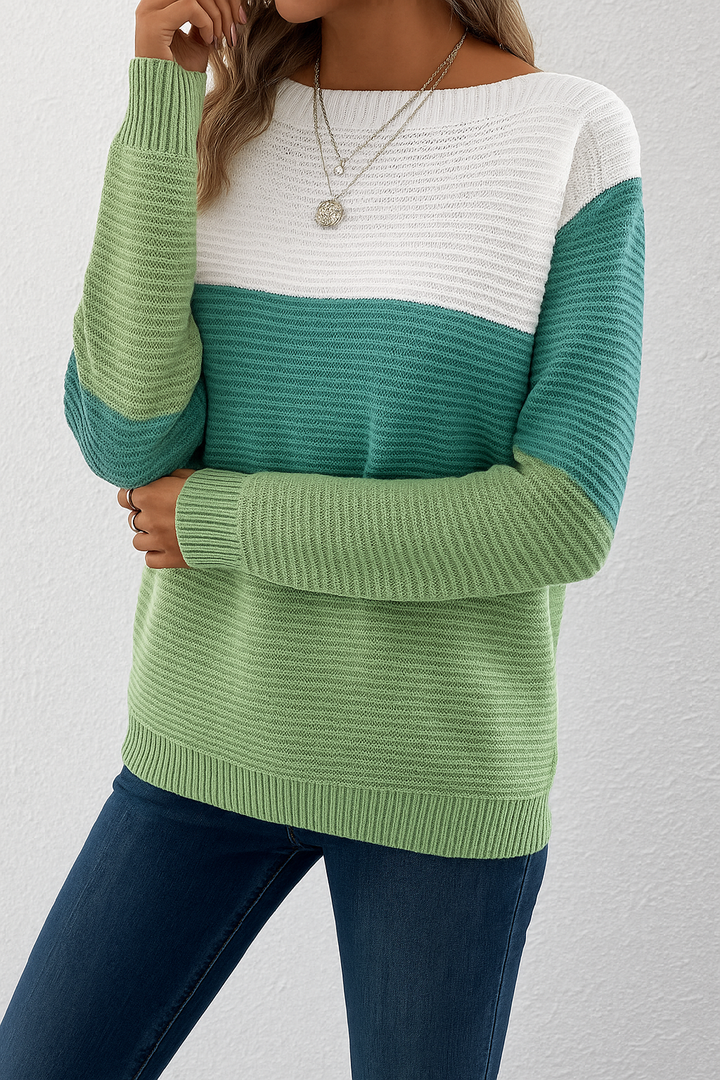 Women's Sweater | Long Sleeve Round Neckline